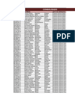 Consolidado EAP Consorcio