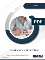 Matematica Financiera Tarea1.