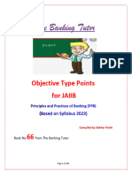 JAIIB Notes 2023 - PPB - Objective Type