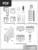 Planta Seccion C-C: Isometria