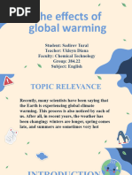 The Effects of Global Warming