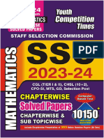 YCT SSC 2023 24 Chapterwise English Mathematics Anand Mahajan Part-1