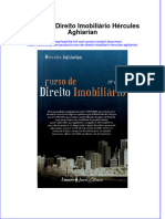 Curso de Direito Imobiliário Hércules Aghiarian Full Chapter Download PDF