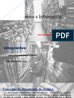 Documentos e Información