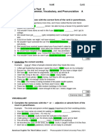 AEF3e - Level 3 - Filetest - 9A