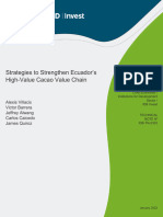 Strategies To Strengthen Ecuadors High Value Cacao Value Chain