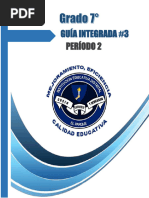 Guía Integrada - No - 1 - 2°periodo - 7°