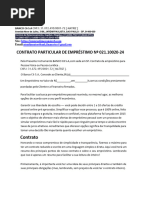 Contrato de Empréstimo Pessoal C6bank S.A