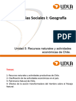 Unidad 5 Recursos Naturales y Actividades Economicas de Chile Parte 2