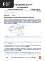 CE423 Test No 1 - Answer Key (Solutions) - 2