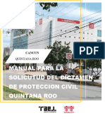 Manual para La Solicitud Del Dictamen de Proteccion Civil Quintana Roo