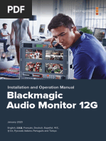 Black Magic-Audio Monitor-12g