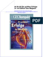 GEOkompakt NR 68 Die Größten Erfolge Der Medizin 1st Edition Geo Magazin Full Chapter Download PDF