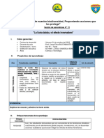 Sesion de Aprendizaje de Ciencia y Tecnologia Del Viernes 21 de Octubre