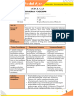 Modul Ajar Informatika - Modul Ajar BAB I (Informatika Sekarang Dan Masa Depan) - Fase F