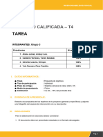 Actividad Calificada - T4: Tarea