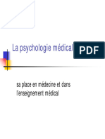 Psychologie Medicale Histoire de La Medecin Observance