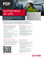 Gutor PEW - Product Brochure