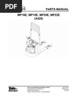 MP16E, MP18E, MP20E, MP22E (A428) Parts Manual: Yale Europe Materials Handling Limited