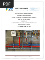 Full Handout of Advanced Plumbing Technology