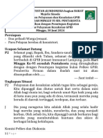 Tihm Minggu Vi Ses. Pentakosta Bulan Pelkes Gpib 23 Juni 2024