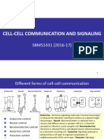 2-Cell-Cell Communication and Signalling (2016-17)