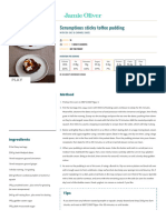 Scrumptious Sticky Toffee Pudding - Jamie Oliver