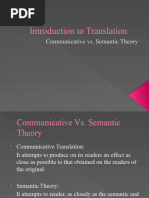 Introduction To Translation