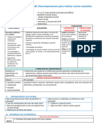 Descompnemos para Realizar Su, As Mentales