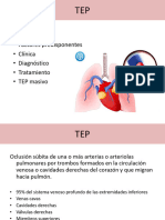 Repaso TEP - TVP - SHOCK