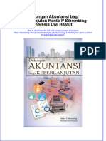 Dukungan Akuntansi Bagi Keberlanjutan Ranto P Sihombing Theresia Dwi Hastuti Full Chapter Download PDF