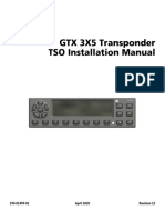 GTX x5 Transponder Instalation Manual 190-01499-02 - 15 PDF