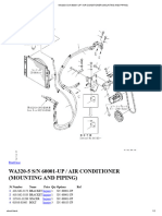 Wa320-5 S - N 60001-Up - Air Conditioner (Mounting and Piping)