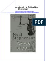 Żywe Srebro Tom 1 1st Edition Neal Stephenson Full Chapter Download PDF