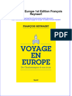 Voyage en Europe 1st Edition François Reynaert Full Chapter Download PDF