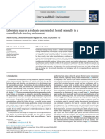 Laboratory Study of A Hydronic Concrete Deck Heated Externally in A Controlled Sub-Freezing Environment