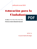 1°CB - Ed. para La Ciudadanía - Guenomil