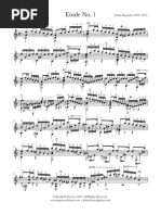 Regondi Etude No1