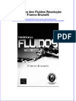 Mecânica Dos Fluidos Resolução Franco Brunetti Full Chapter Download PDF