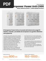 Kempower Power Unit C500 Power Cabinet V3 Power Module V2 Datasheet Rev1.00 02-2024 Es