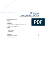 Universal Geography