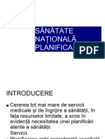 Planificarea Națională A Sănătății