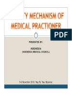 1 Indonesia Mobility Mechanism For ASEAN Medical Practitioners AJCCM