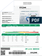 Transpais Unico Sa de CV: Concepto Periodo Subtotal Lectura Actual Lectura Anterior Precio