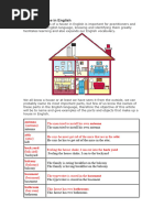 Parts of A House in English