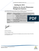 Directors Guidelines For Onsite Wastewater Management Systems