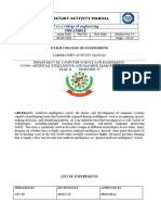 AI-ML LAB Manual Format