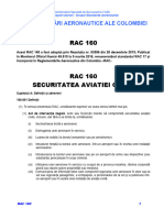 RAC 160 - Securitatea Aviației Civile