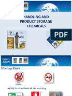 Handling of Chemical Products