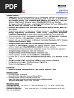 Dice Resume CV Srinivasa Kottapalli